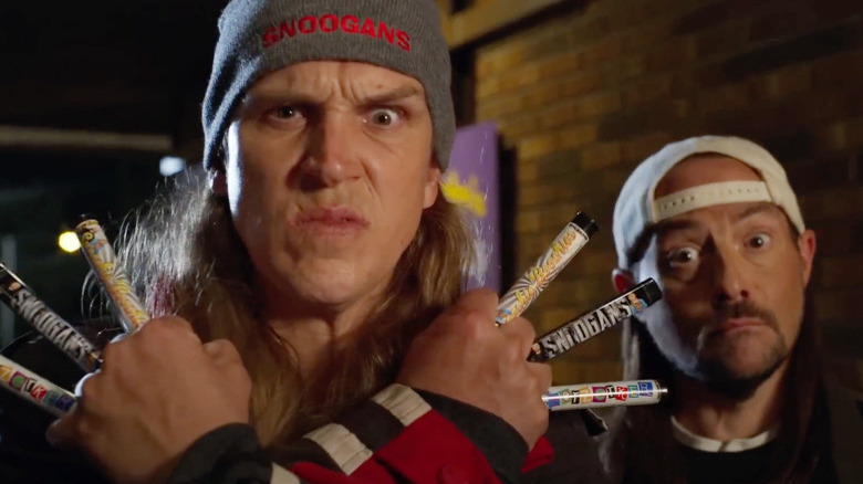 Jason Mewes and Kevin Smith in Clerks III