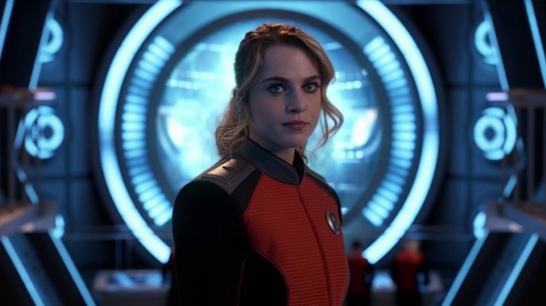 Anne Winters as Ensign Charly Burke in The Orville: New Horizons