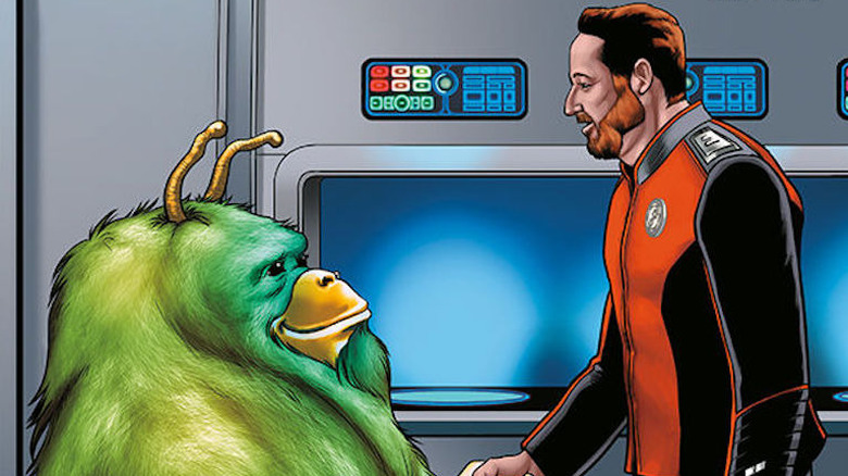 Cover Art for "The Orville: Artifacts" #1