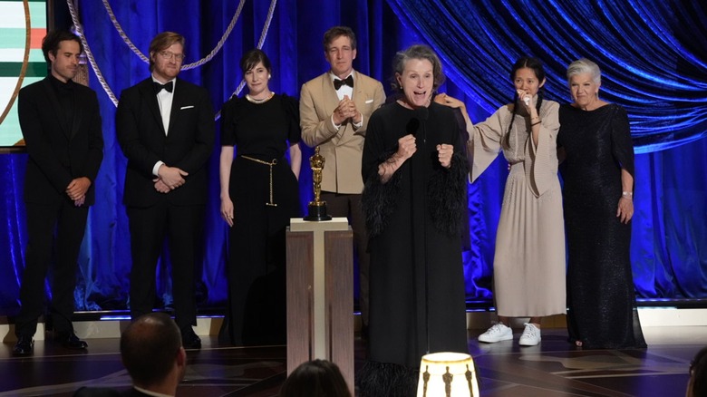 Frances McDormand at the Oscars