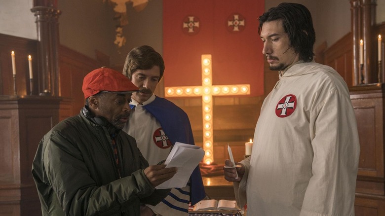 Miembro del KKKlan negro Adam Driver Topher Grace Spike Lee