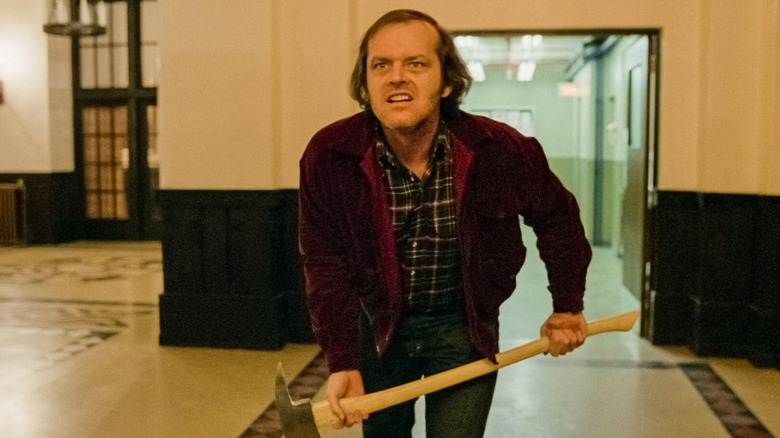 Jack Nicholson stars in The Shining (1980)