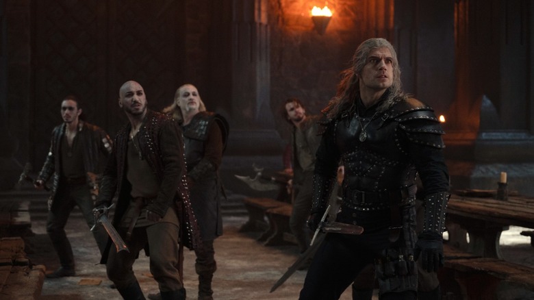 The Witcher Geralt and Vesemir