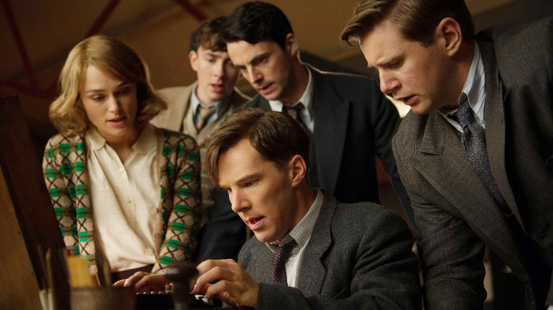 The main cast of The Imitation Game