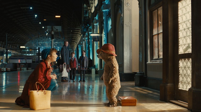 The Brown family's first meeting with Paddington