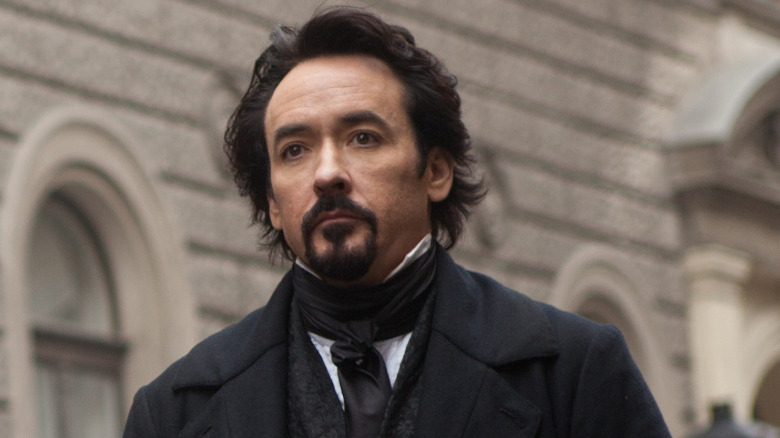 John Cusack as Edgar Allan Poe in The Raven