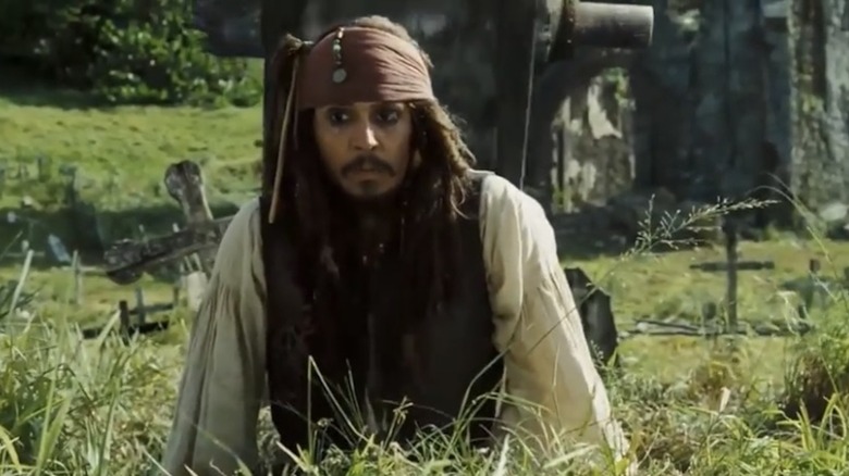 Jack Sparrow gets caught up again.