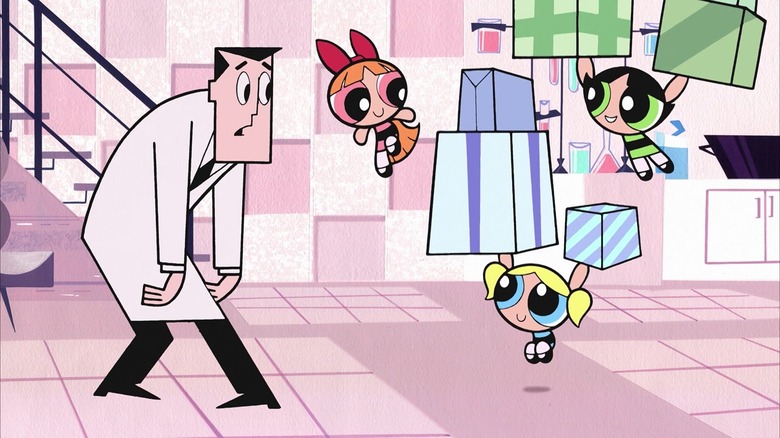 The Powerpuff Girls laboratory