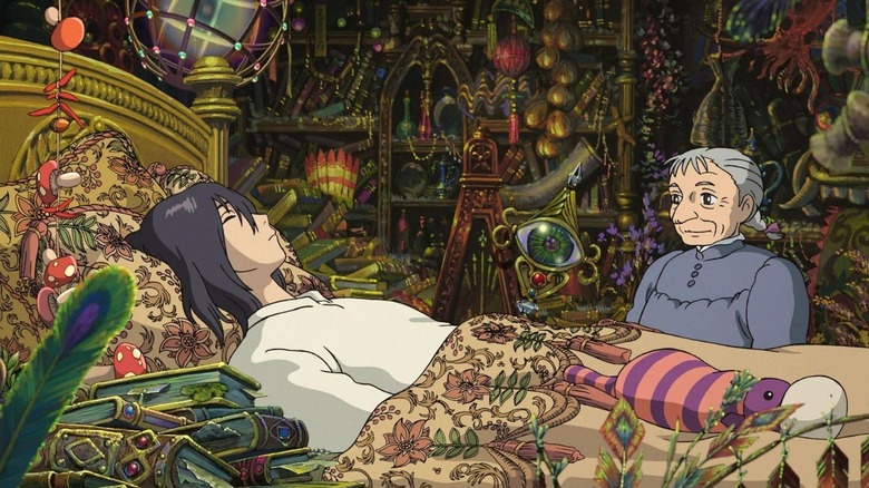A still from Howl's Moving Castle