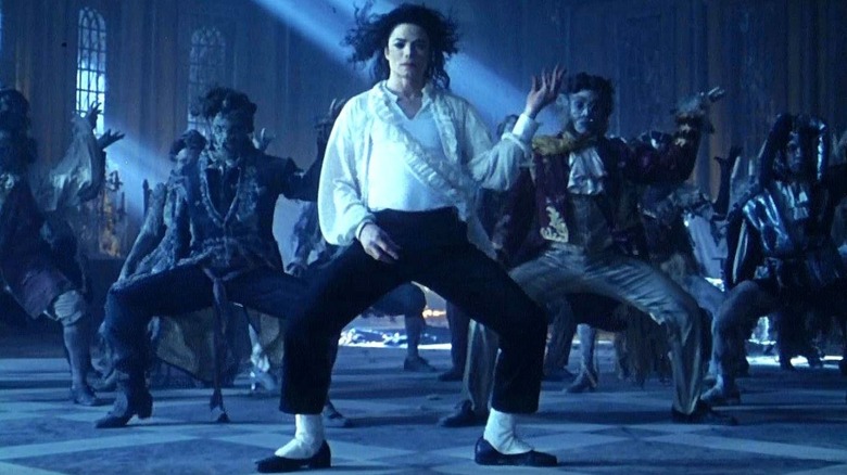 Once again, the King of Pop finds himself among ghoulish back-up dancers in "Michael Jackson's Ghosts"