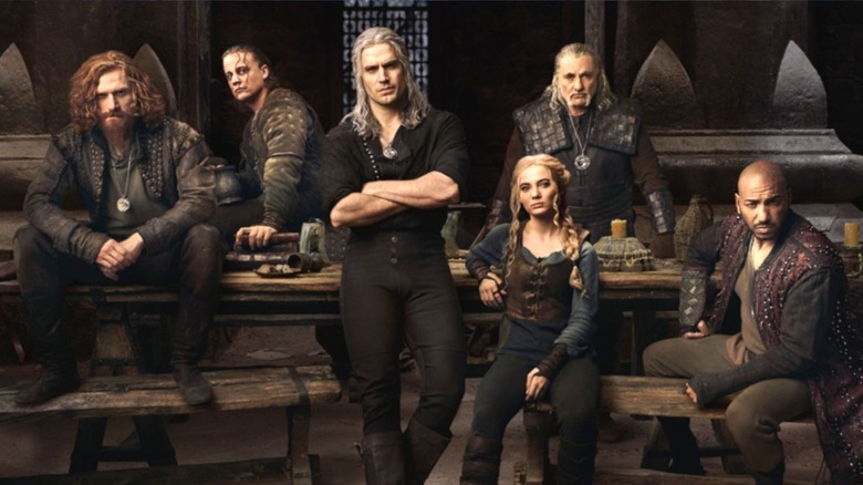 The cast of The Witcher season 2