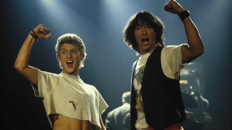 Bill and Ted in Bill & Ted's Excellent Adventure