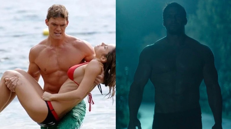 Ritchson as Aquaman and Reacher