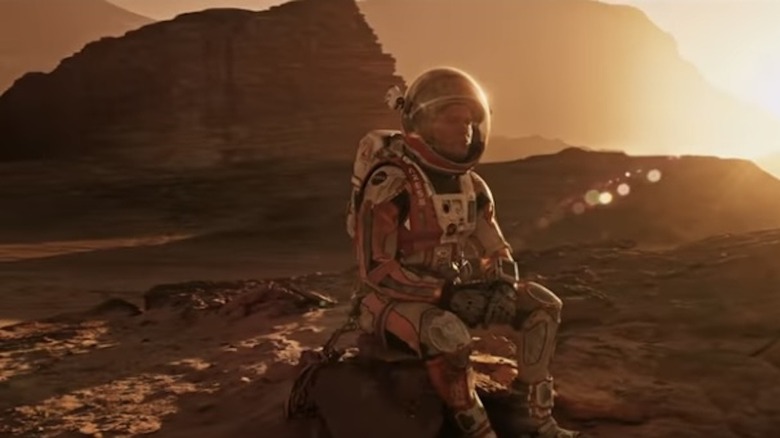 Wadi Rum serves as an otherworldly backdrop in "The Martian."