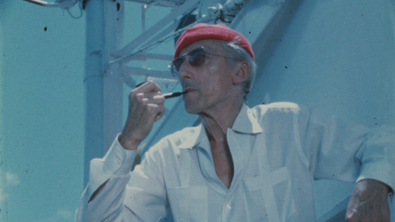 Still from the documentary Becoming Cousteau