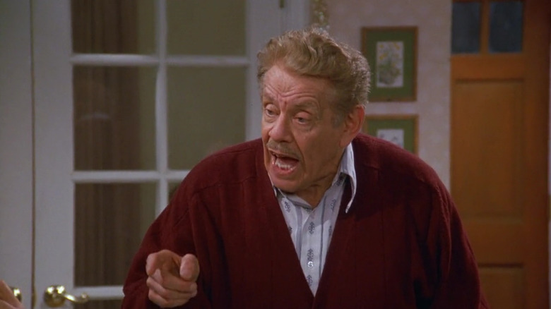 Jerry Stiller as Frank Costanza yelling on Seinfeld