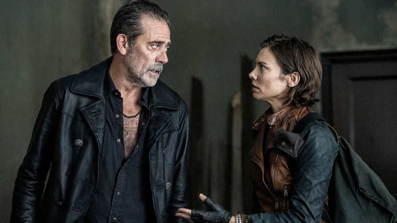 Jeffrey Dean Morgan and Lauren Cohan in The Walking Dead: Dead City