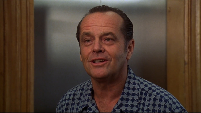 Jack Nicholson in a doorway from As Good as it Gets