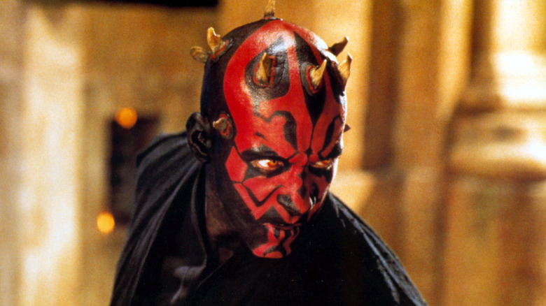 Ray Park como Darth Maul em Star Wars: A Ameaça Fantasma.