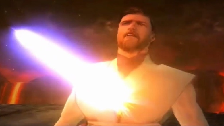 Revenge of the Sith video game Obi-Wan death 