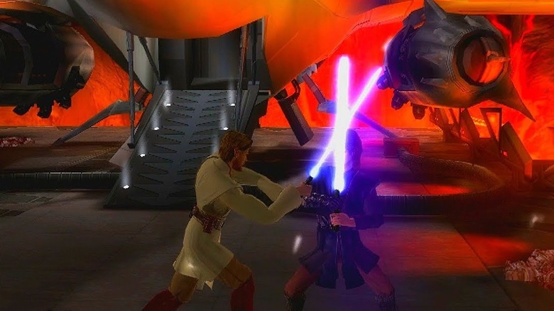 Revenge of the Sith video game ending 