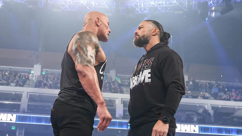 The Rock, Roman Reigns, SmackDown