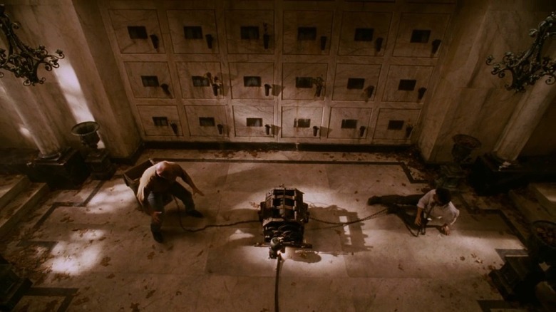 Saw IV mausoleum trap