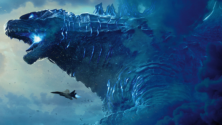 Pôster de banner de Godzilla Rei dos Monstros 