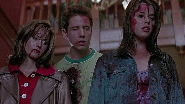 Sidney with Gale and Randy in Scream