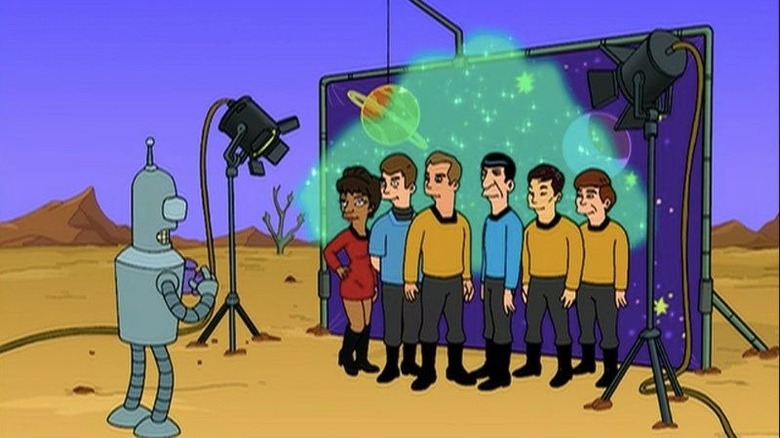 Futurama Where No Fan Has Gone Before Star Trek cast