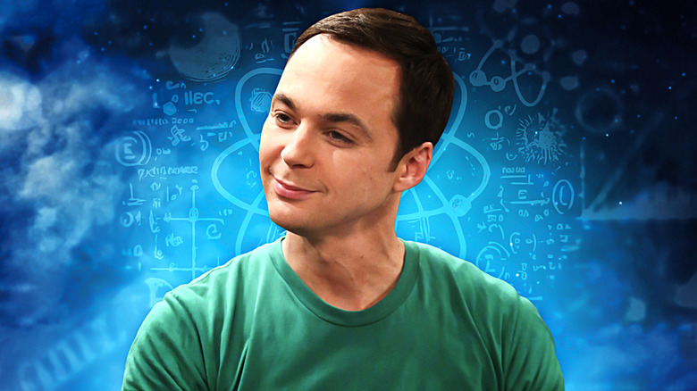 Sheldon sorrindo A Teoria do Big Bang