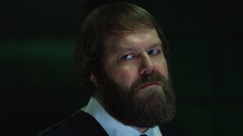 Ólafur Darri Ólafsson as Mr. Drummond Glaring Sinisterly Off-Screen in Severance