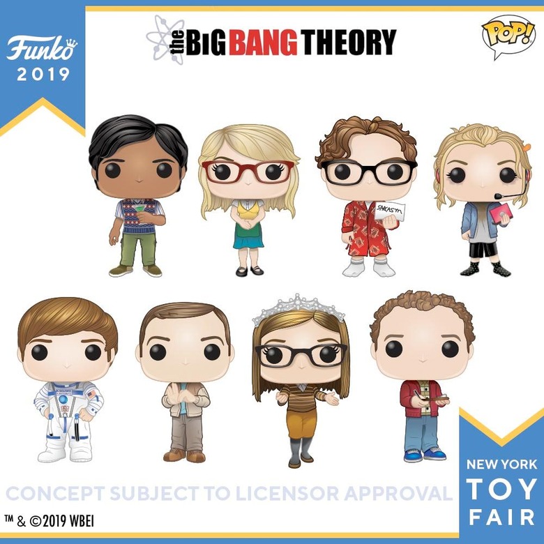 The Big Bang Theory Funko POPs