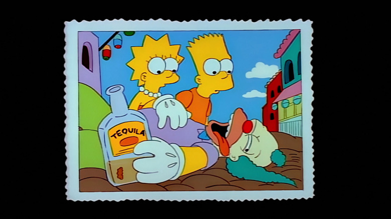 The Simpsons, Lisa, Bart, Krusty