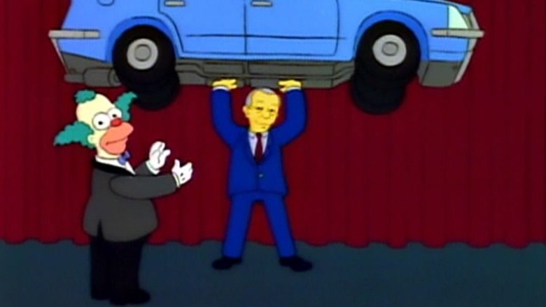 Os Simpsons Krusty é cancelado Johnny Carson