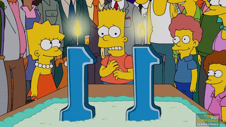 Os Simpsons, festa de 11 anos do Bart