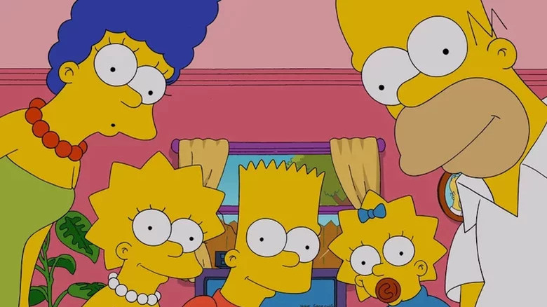 The Simpsons family