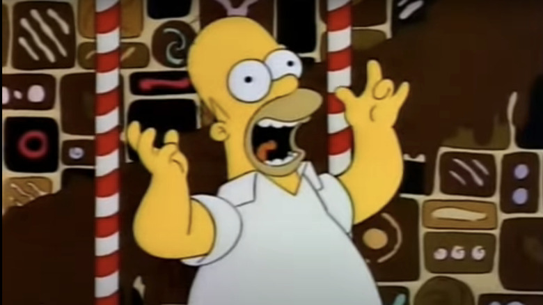 Simpsons Homer Terra do Chocolate