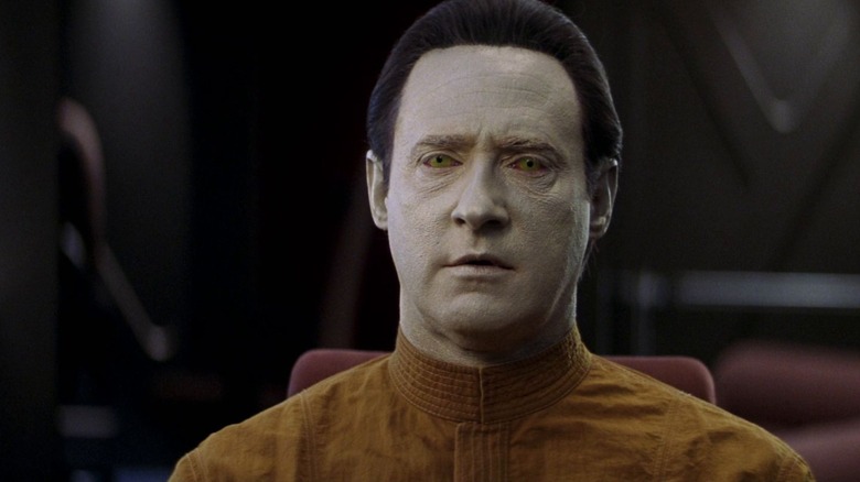 B-4, looking confused in Star Trek: Nemesis.