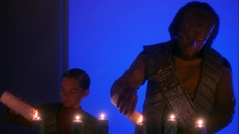 Star Trek Next Generation Worf ceremony The Bonding