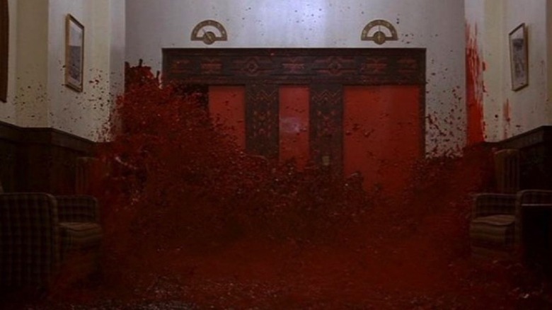 The Shining elevators gushing blood