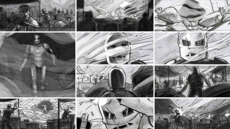 The Story of Marvel Studios - Iron Man Storyboards