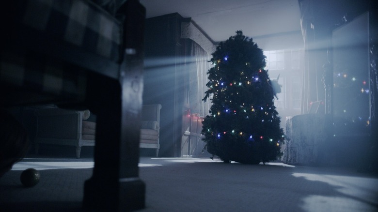 Killer Christmas tree in The Killing Tree