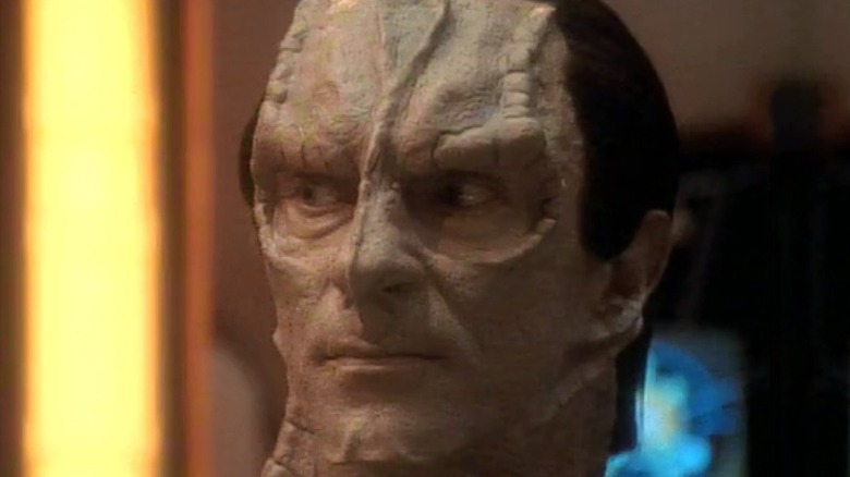 Gul Dukat stares