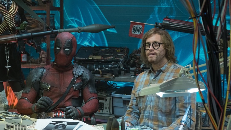 Ryan Reynolds and T.J. Miller in Deadpool 2