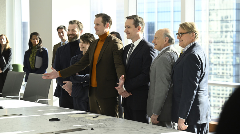 Group photo still from Succession