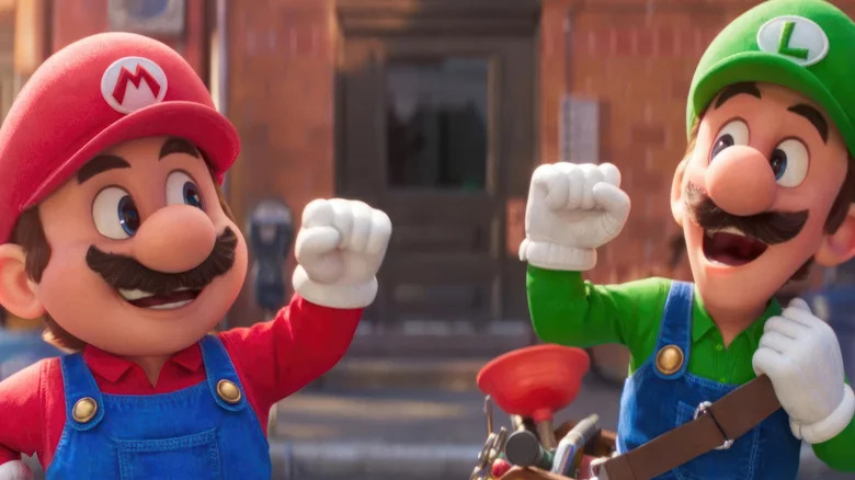 O filme Super Mario Bros., Mario e Luigi