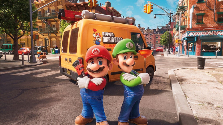 The Super Mario Bros Movie Mario and Luigi