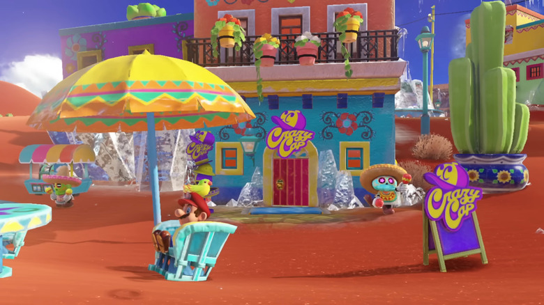 Shot from Nintendo trailer for Super Mario Galaxy