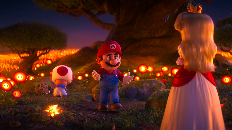 Super Mario Bros. Movie Peach and Toad 